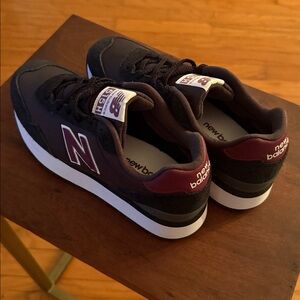 Never worn New Balance Gray & Pink Retro-Style Sneaker